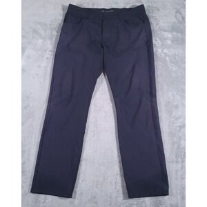 Travis Mathew Pants Mens‎ 36 Black Open to Close Tech Golf Performance Stretch